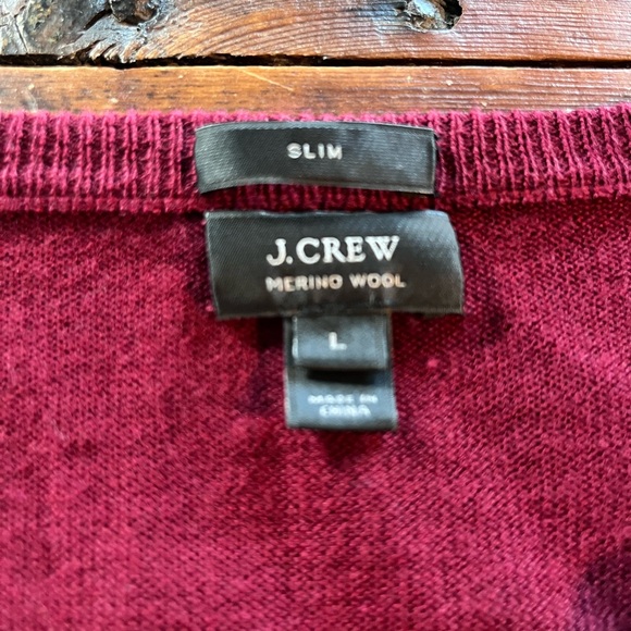 JCrew  Merino Wool Sweater size Large slim fit - Picture 3 of 3